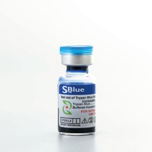 Vial de azul tripano de 1 ml